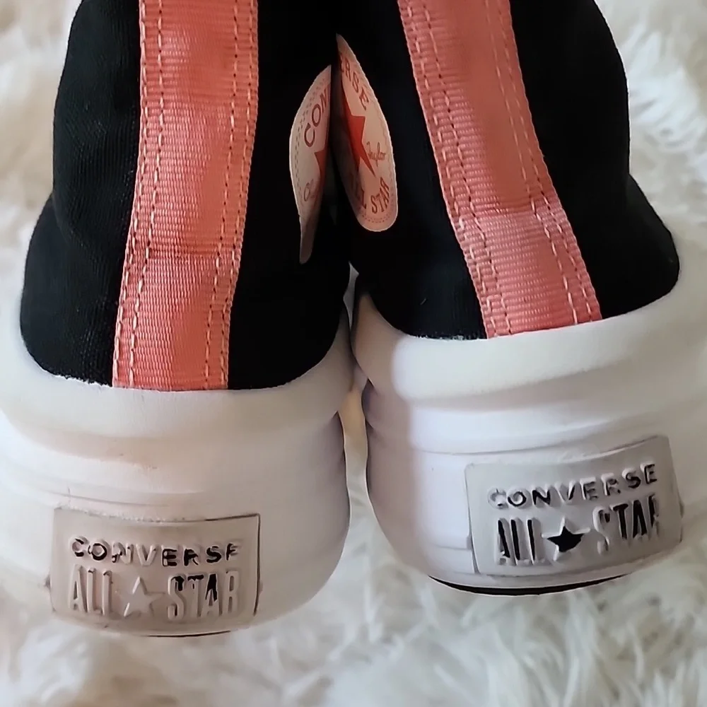 Converse All Star Black High-Top Sneakers with White Laces